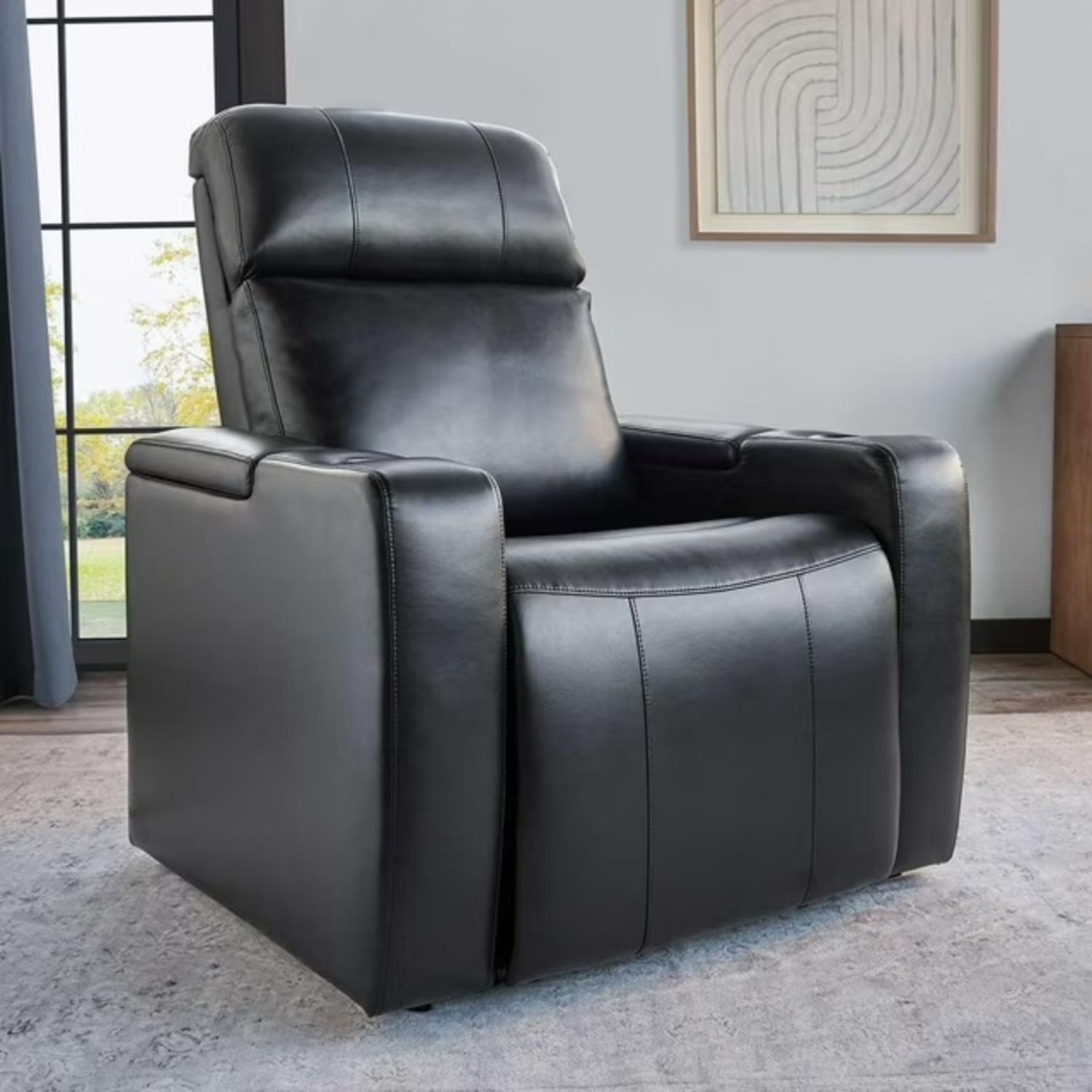 Mark Ashton Home Theater Power Recliner Black - image-11