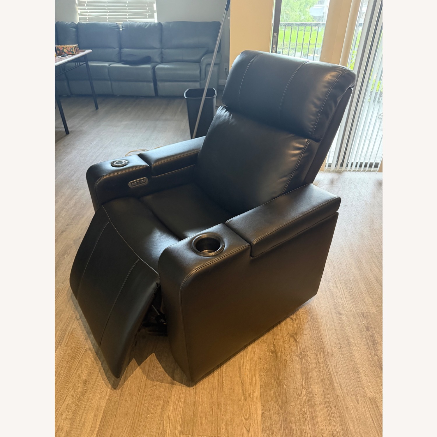 Mark Ashton Home Theater Power Recliner Black - image-3
