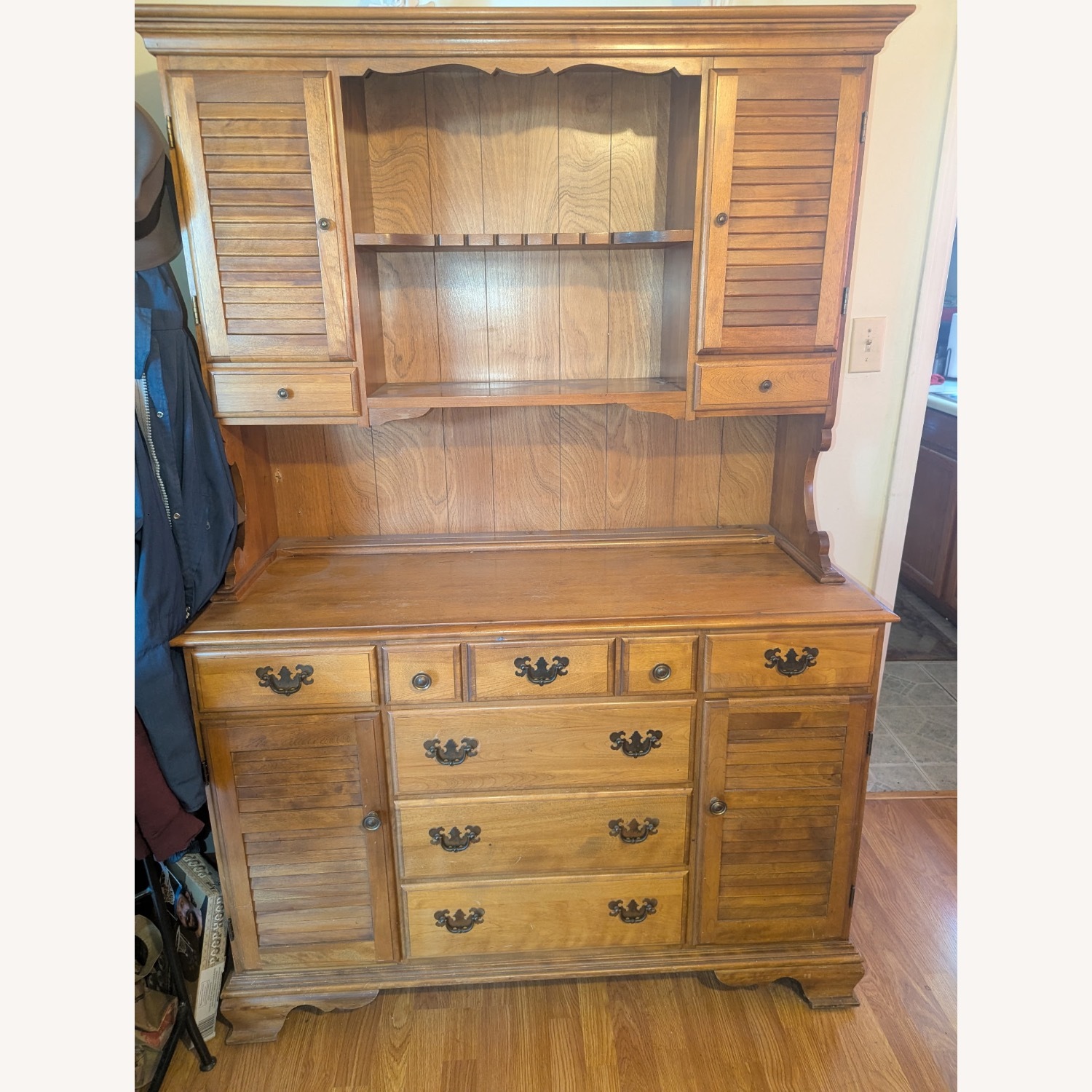 Vintage Dining Room Hutch - image-1