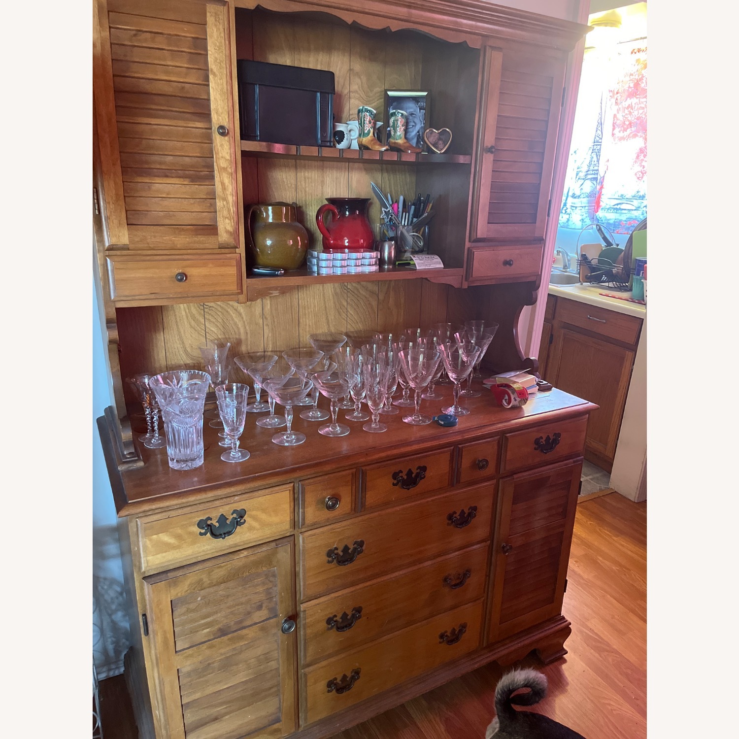 Vintage Dining Room Hutch - image-3
