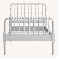 Crate & Kids White Wood Twin Bed