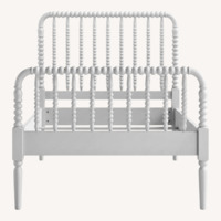Crate & Kids White Wood Twin Bed