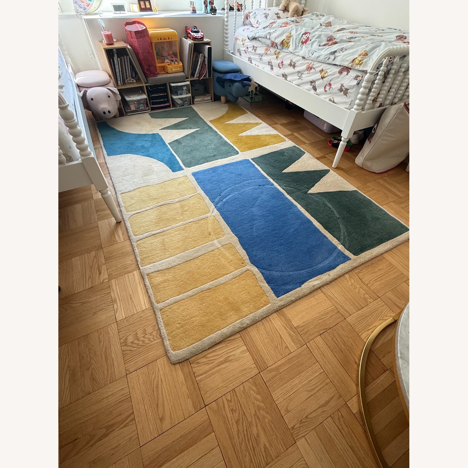 West Elm Kids Wool Small Rug 5' x 8' - image-2