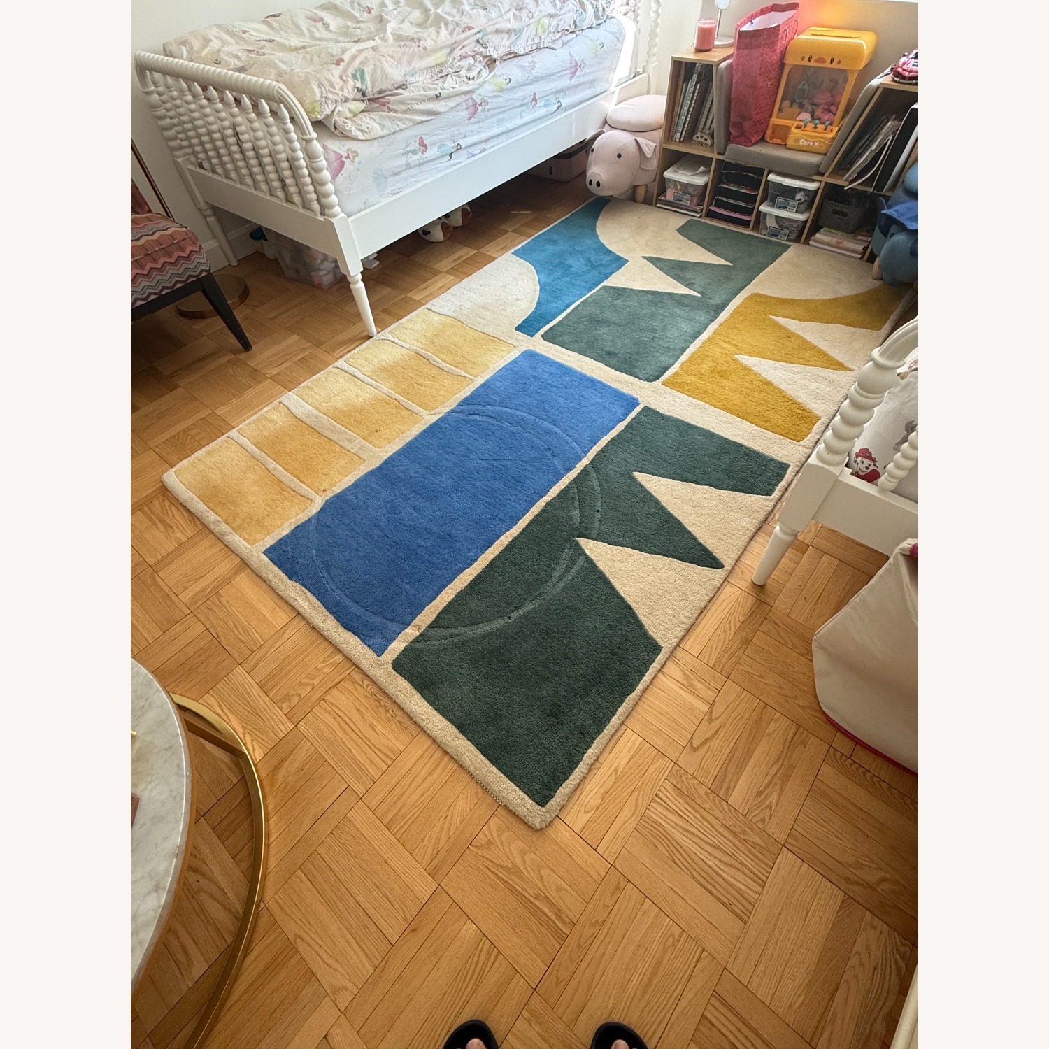 West Elm Kids Wool Small Rug 5' x 8' - image-3