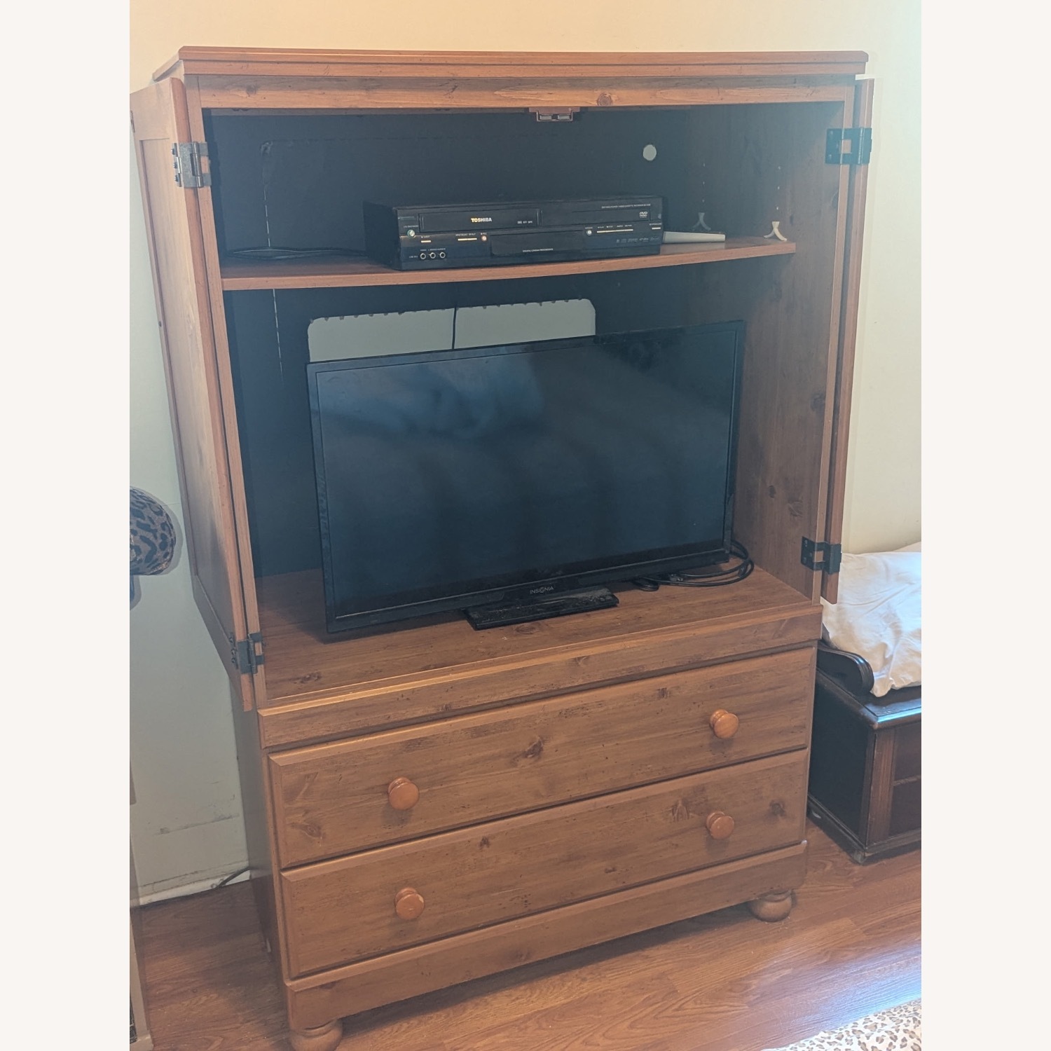 Light Brown Media Storage - image-2