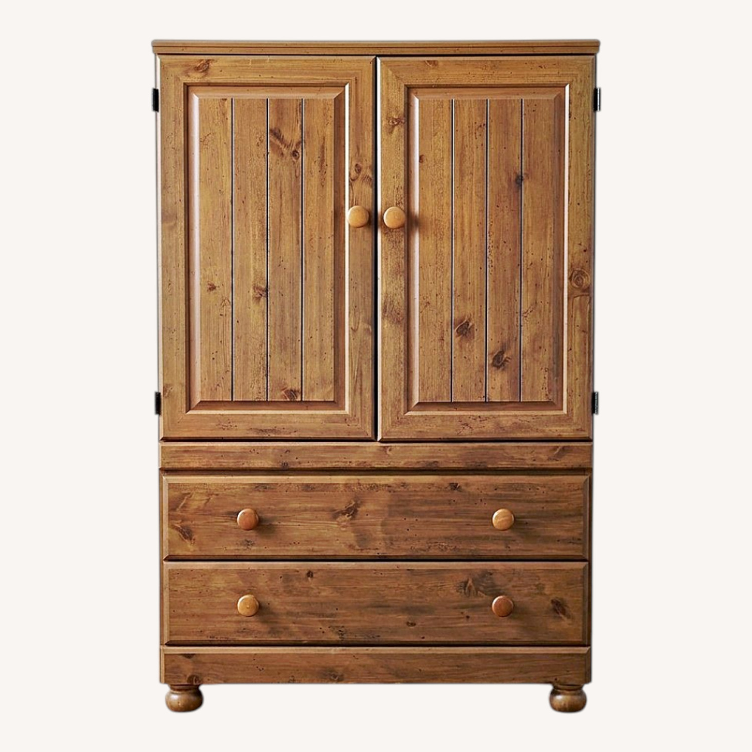 Light Brown Media Storage - image-0