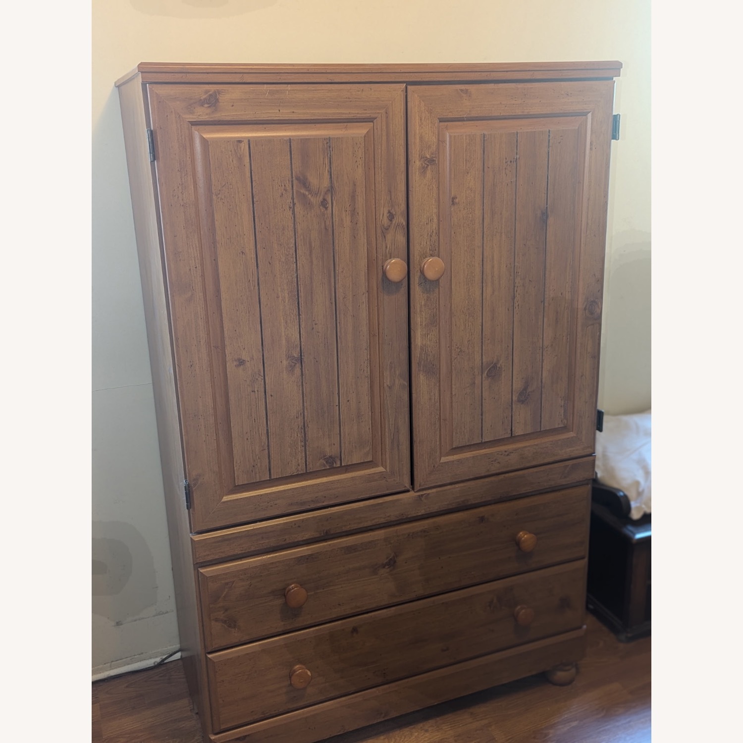 Light Brown Media Storage - image-1