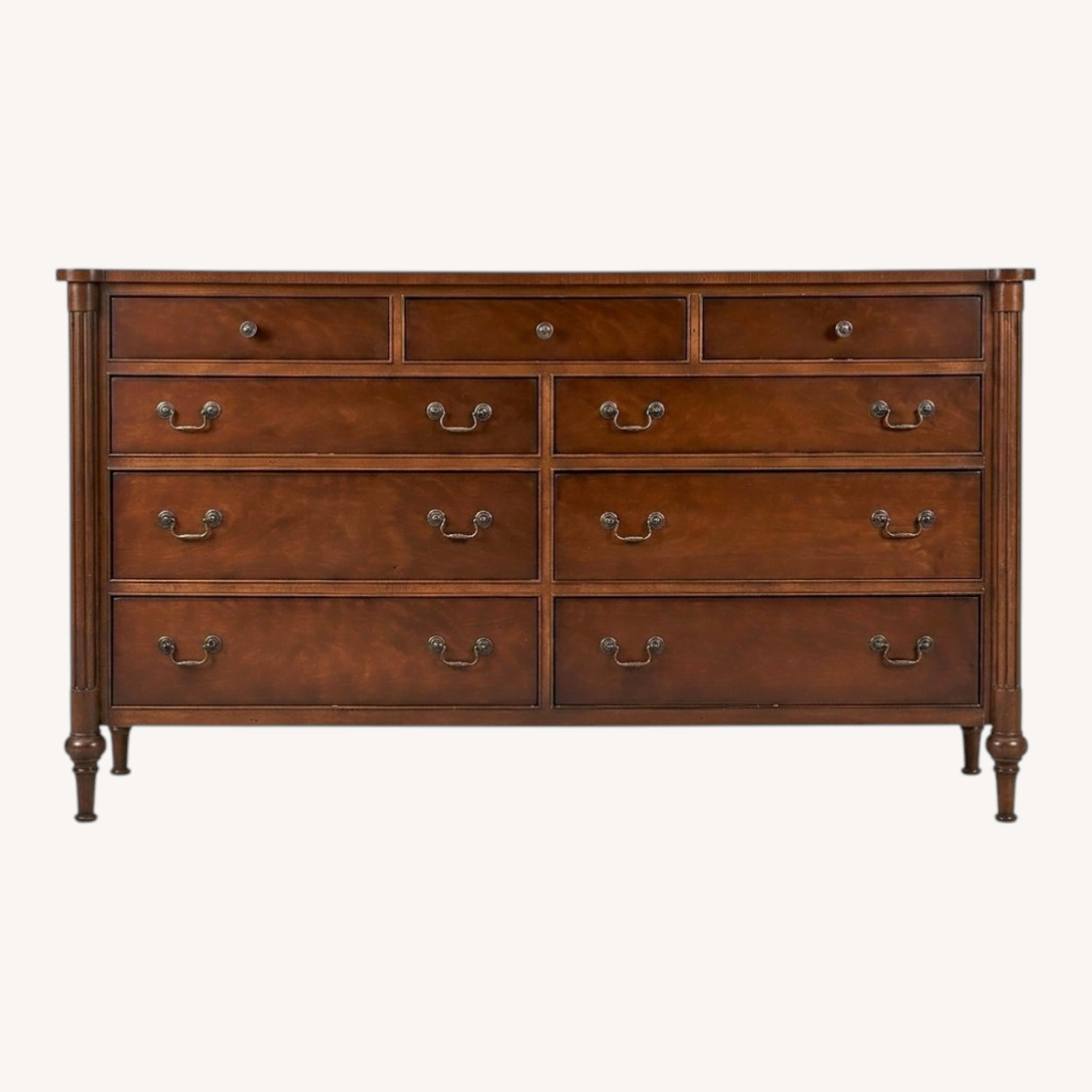 Hickory Chair Company Dark Brown Dresser - image-0