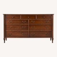 Hickory Chair Company Dark Brown Dresser