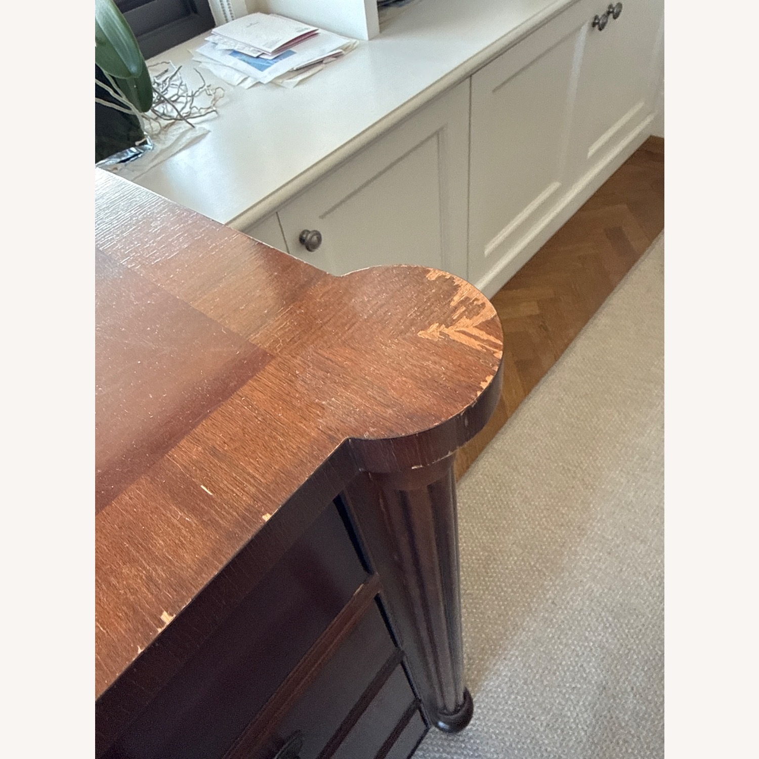 Hickory Chair Company Dark Brown Dresser - image-4