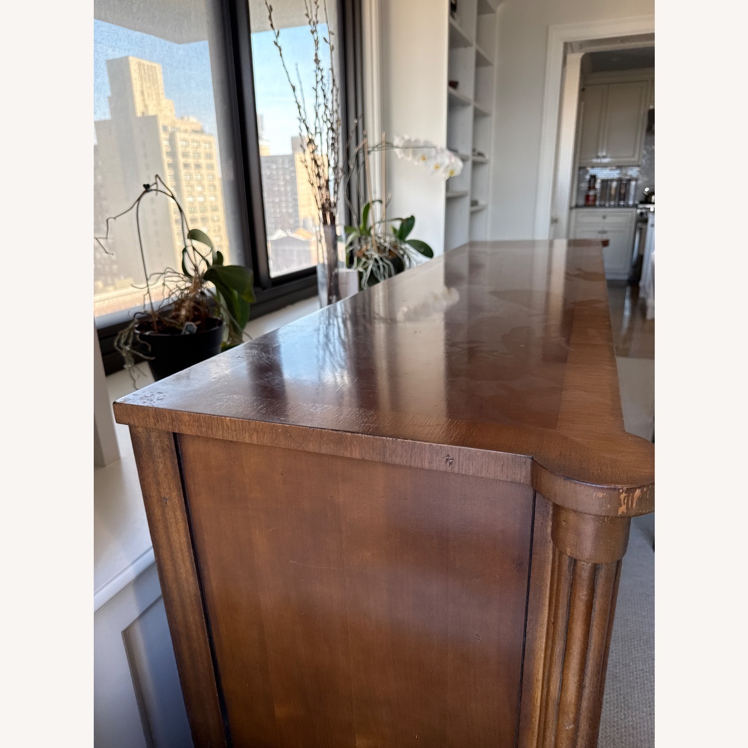 Hickory Chair Company Dark Brown Dresser - image-3