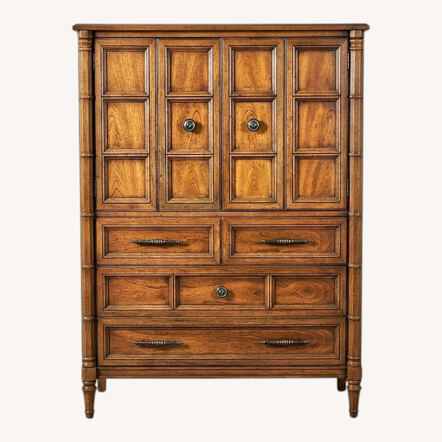 Solid Wood Chest of Drawers - image-0