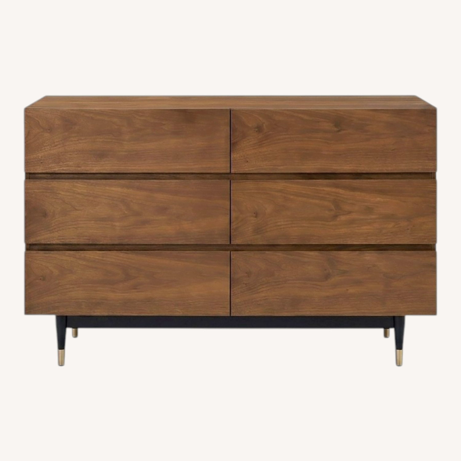 Modway Caima Dark Brown Wood Veneer Dresser - image-0