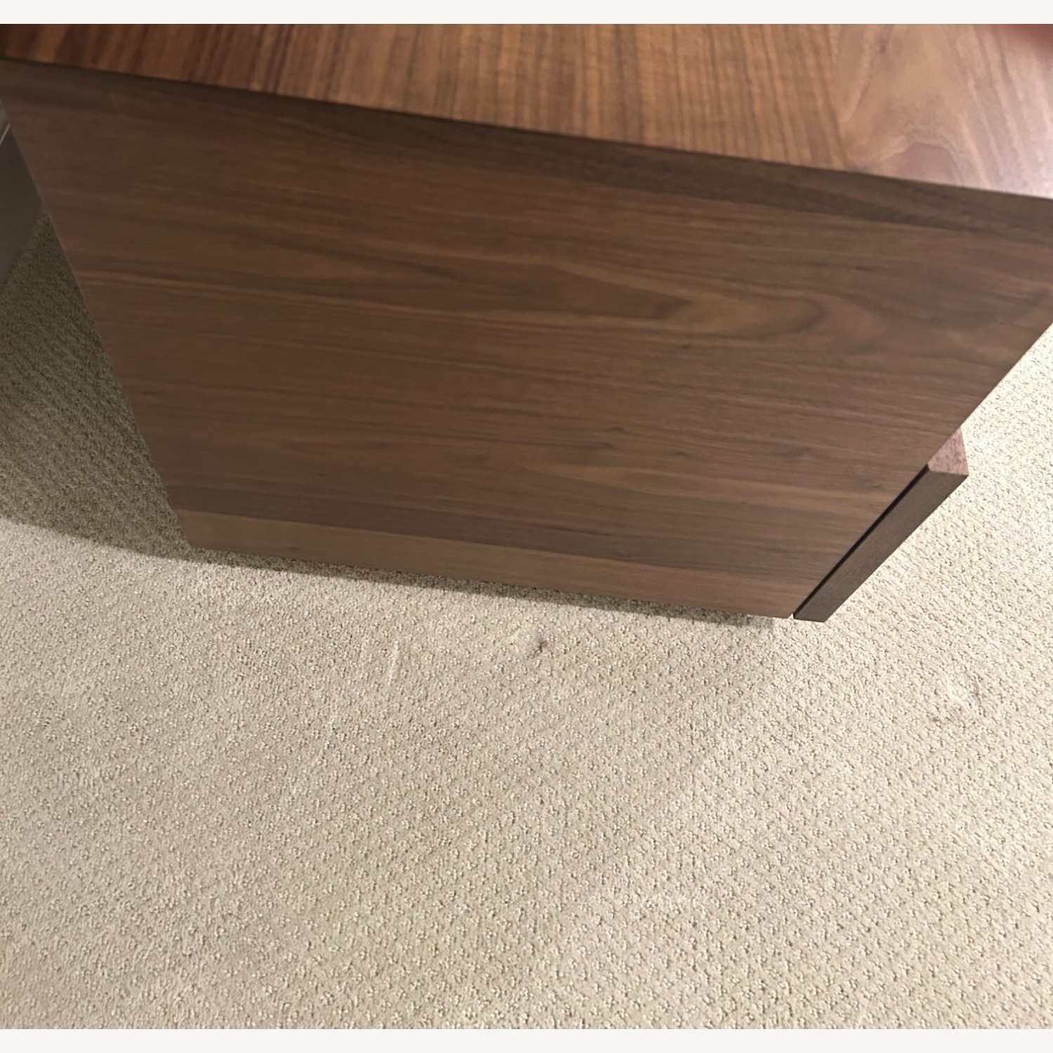 CB2 Chill Large Media Console Walnut Finish - image-6