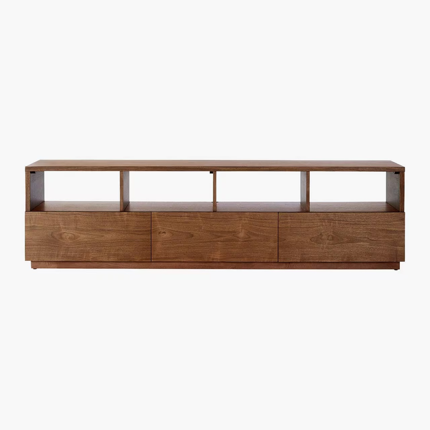 CB2 Chill Large Media Console Walnut Finish - image-10