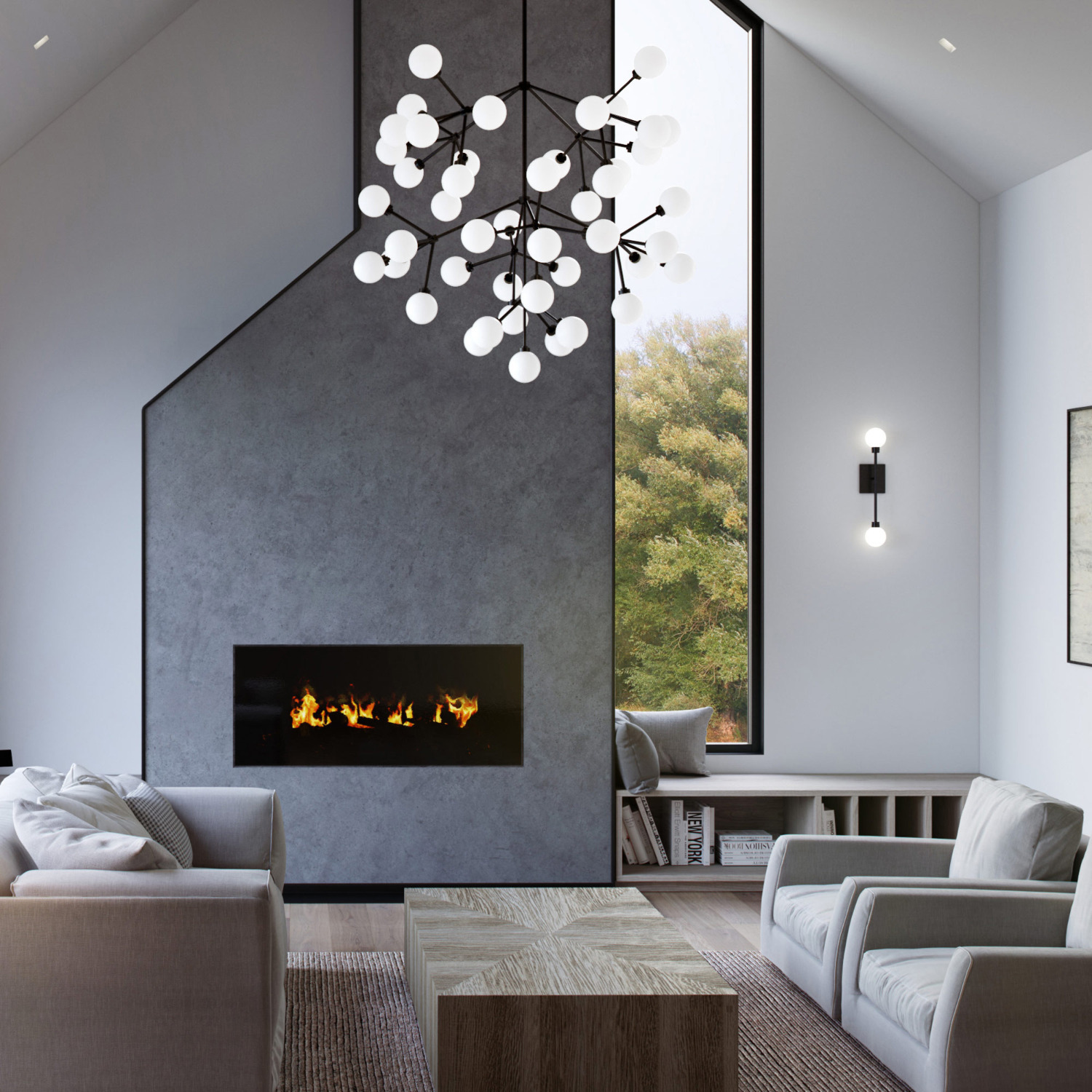 TechLighting Mara Wall Sconce Matte Black - image-6