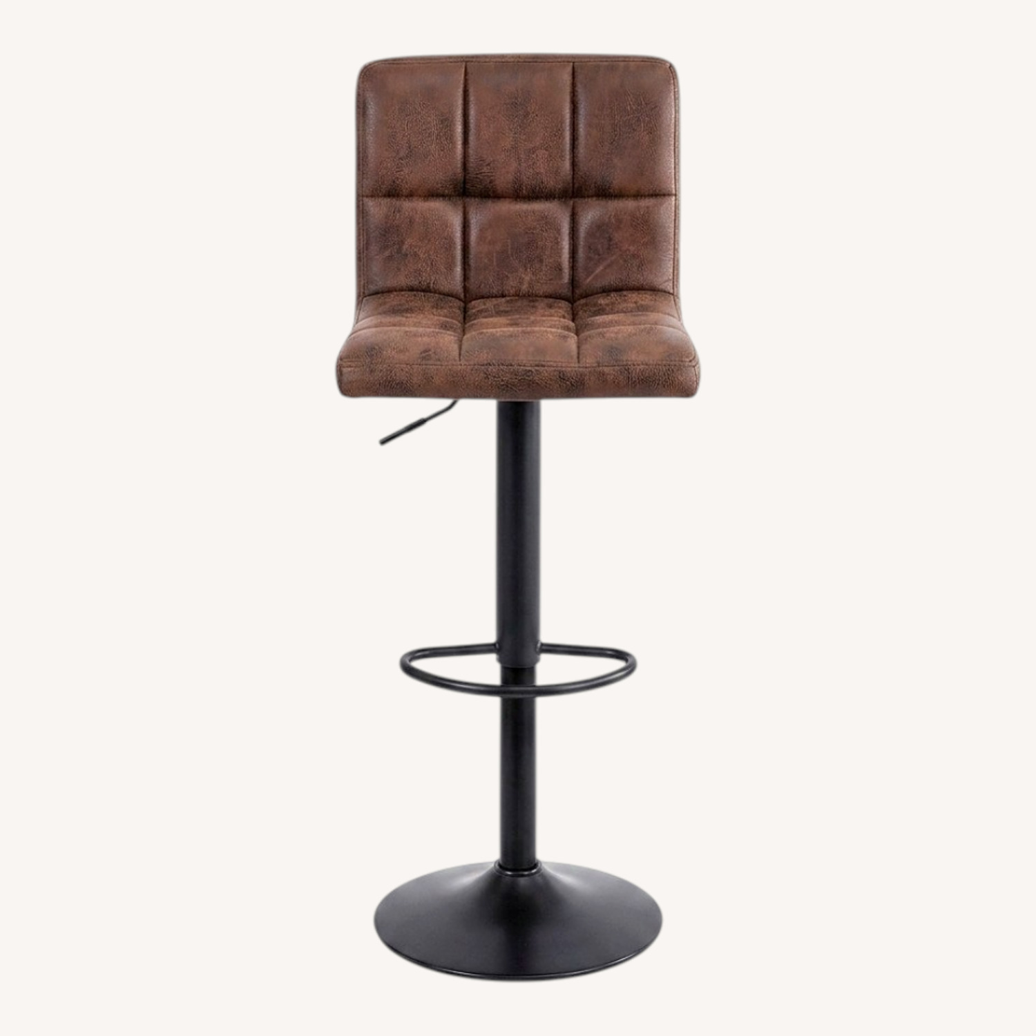 Amazon Dark Brown Fabric Stools - image-0
