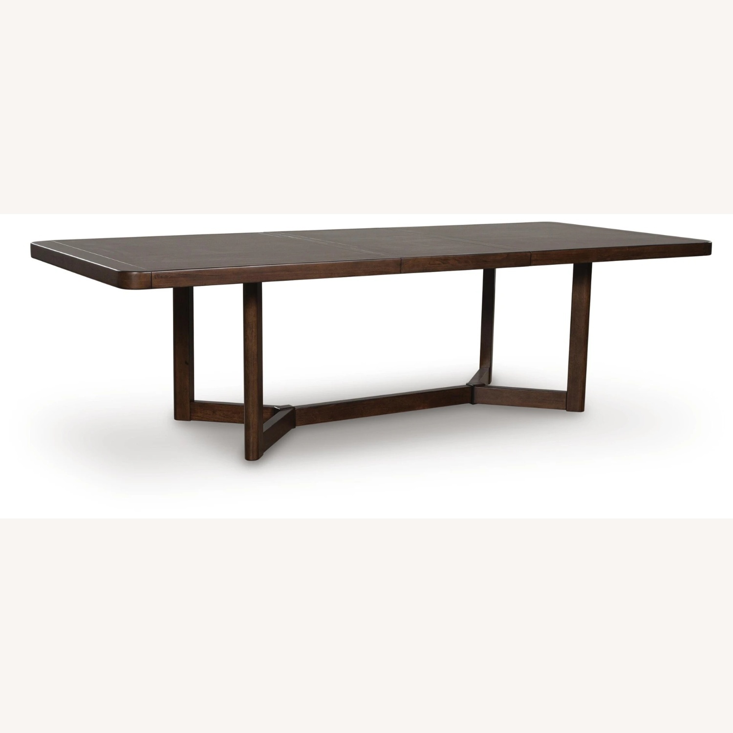 Ashley Furniture Dark Gray Wood Dining Table - image-6