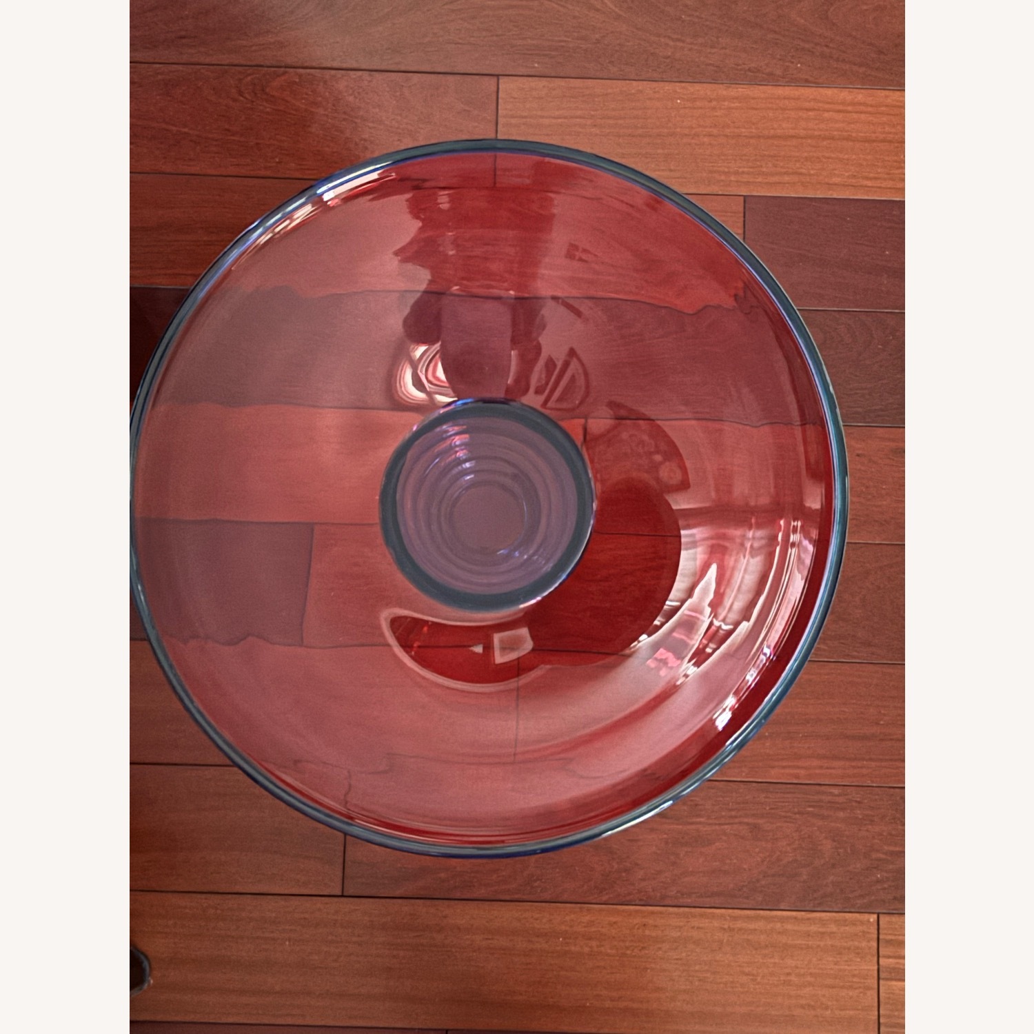 Young & Constantin Vintage Glass Vase Pedestal - image-5