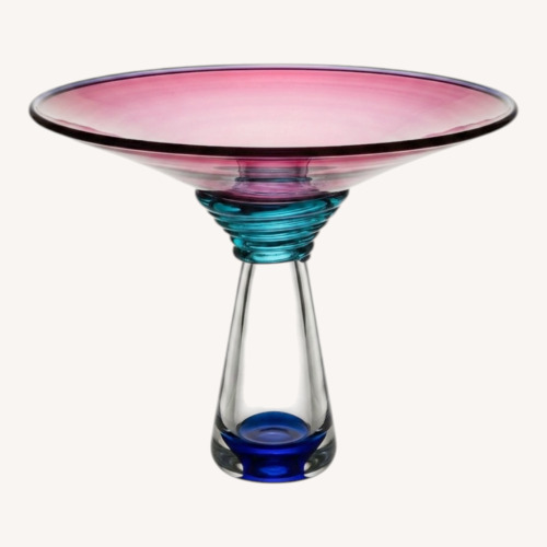 Used Young & Constantin Vintage Glass Vase Pedestal for sale on AptDeco