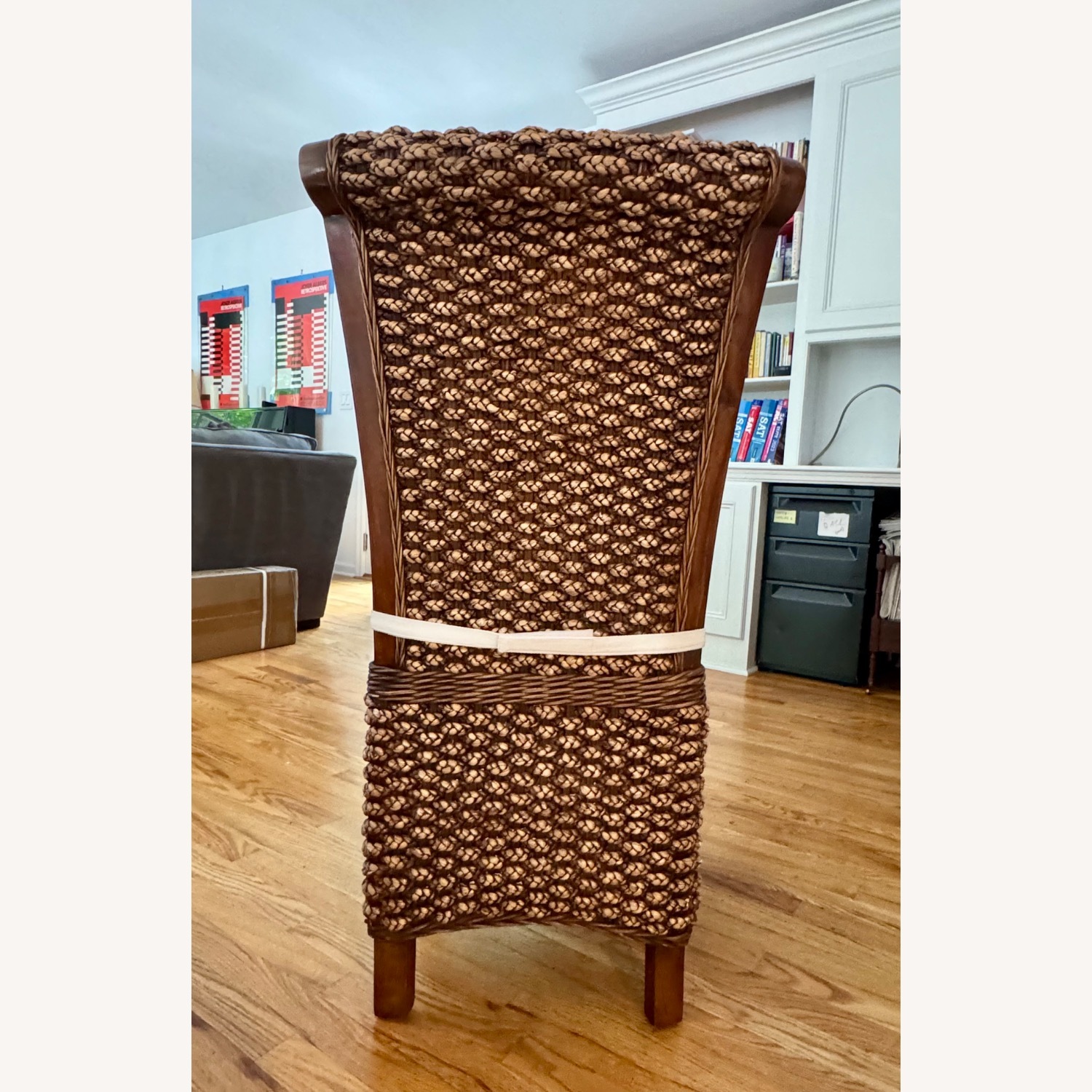 Dark Brown Dining Chairs - image-3