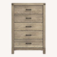 Raymour & Flanigan Light Gray Dresser