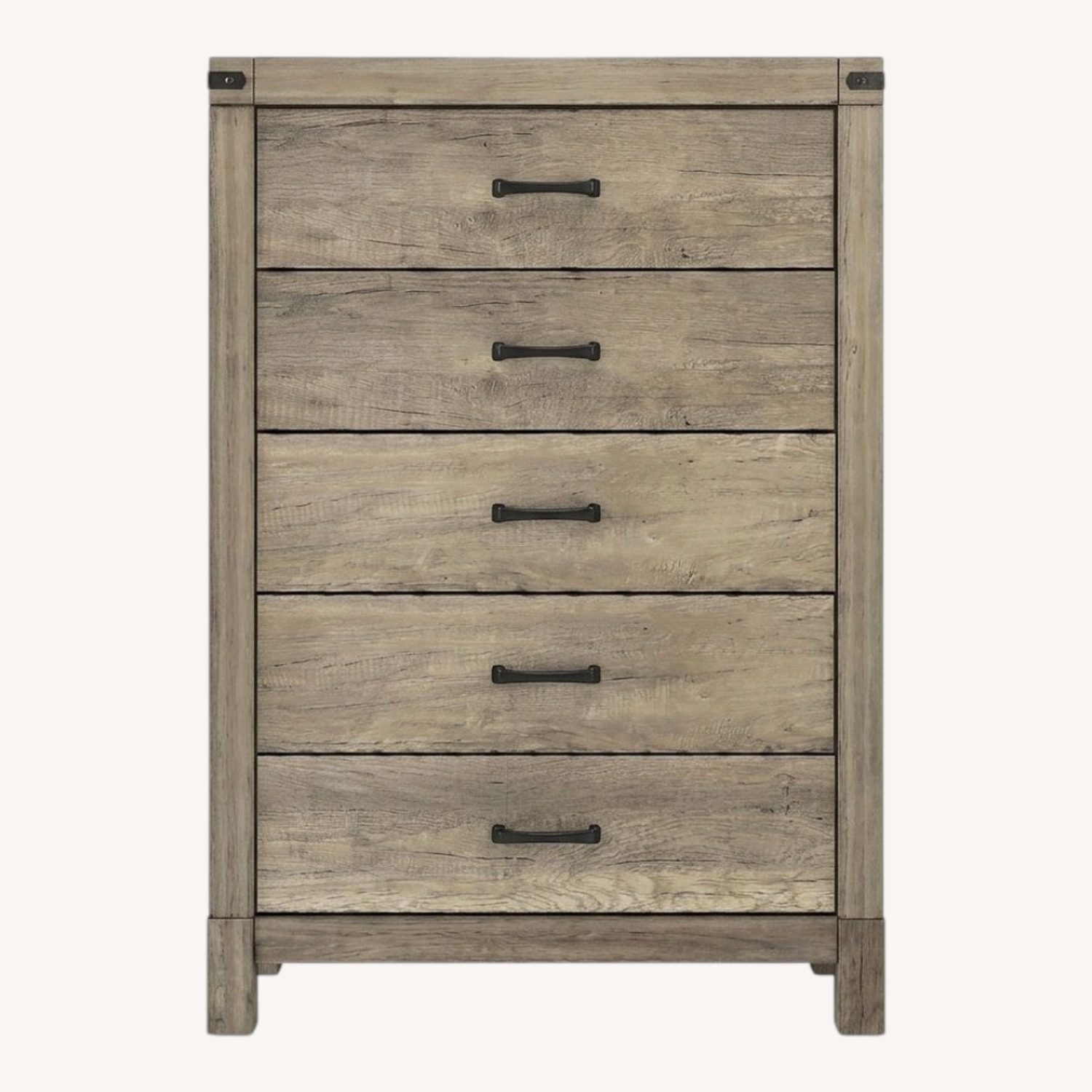 Raymour & Flanigan Light Gray Dresser - image-4