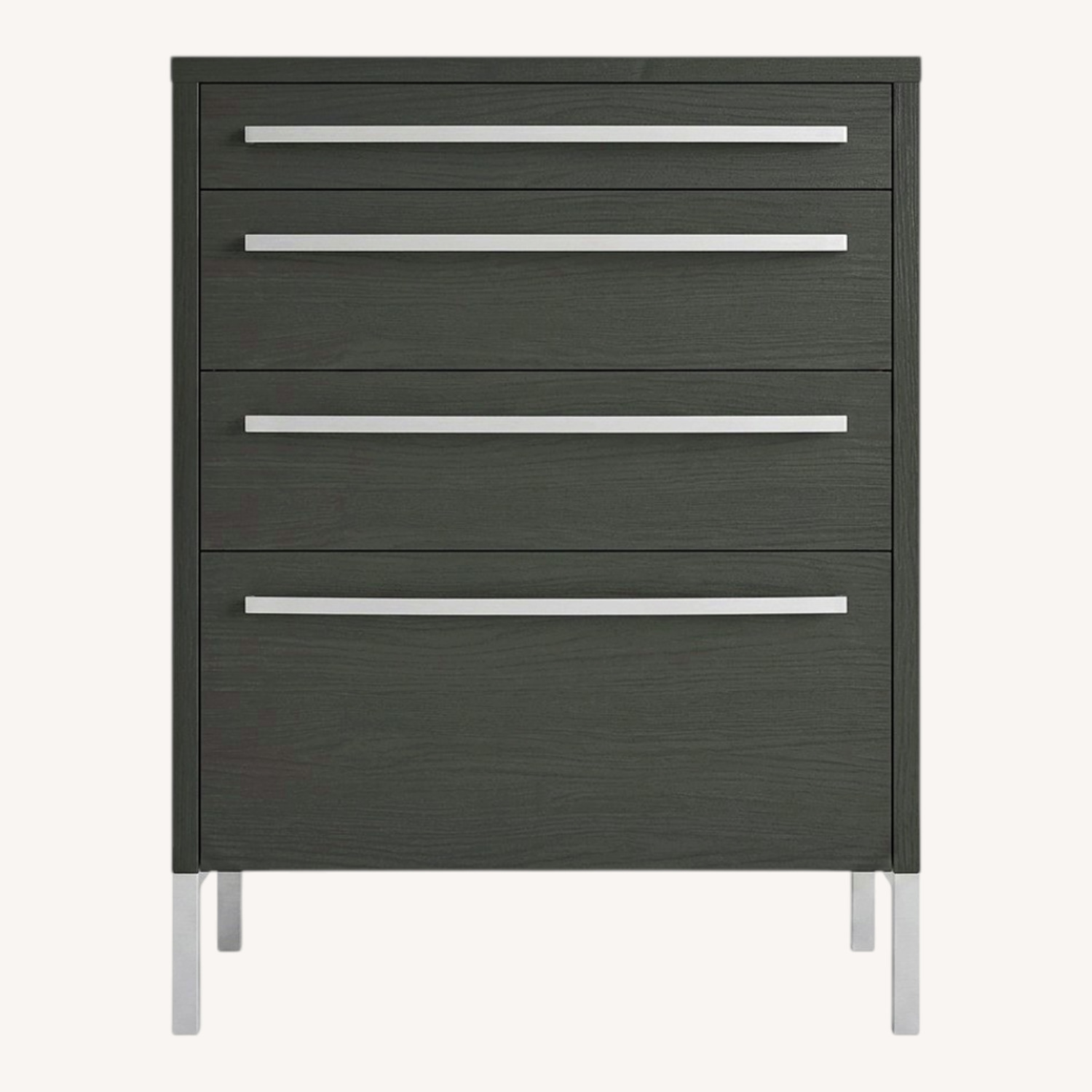 IKEA HADDAL Dark Brown Wood Dresser - image-0
