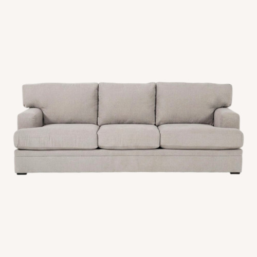 Used Living Spaces Light Gray Sleeper Sofa for sale on AptDeco