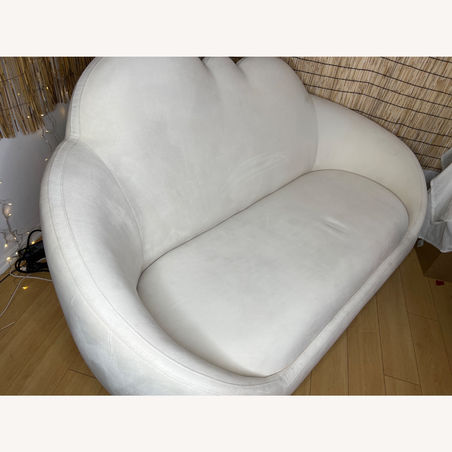 Jonathan Adler Natural Cotton Loveseat - image-7