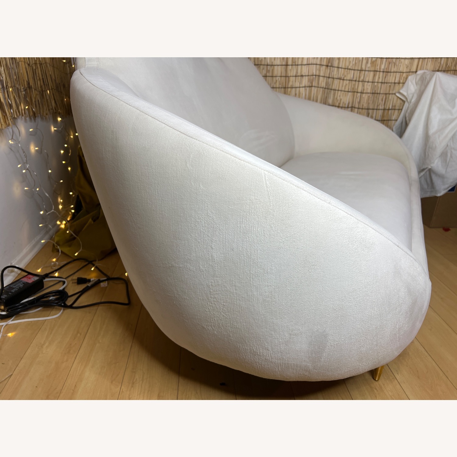 Jonathan Adler Natural Cotton Loveseat - image-6