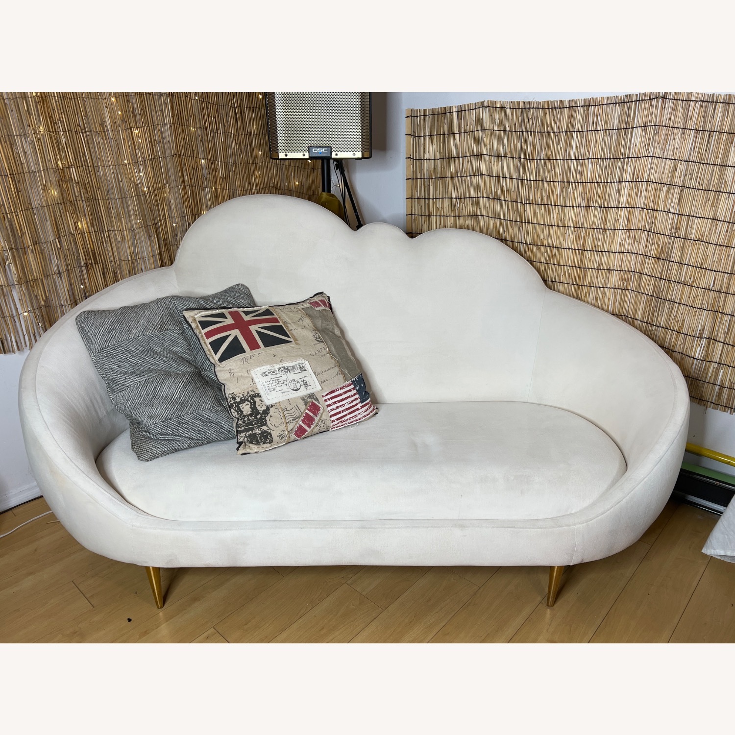 Jonathan Adler Natural Cotton Loveseat - image-2