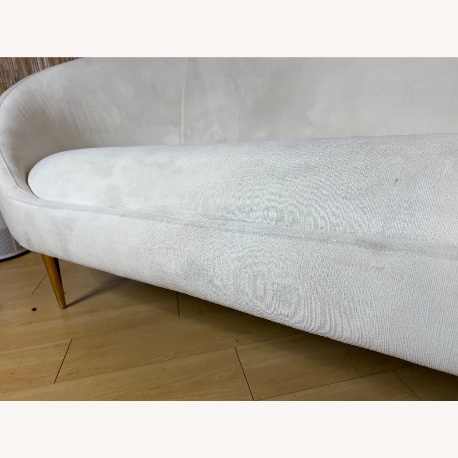 Jonathan Adler Natural Cotton Loveseat - image-4