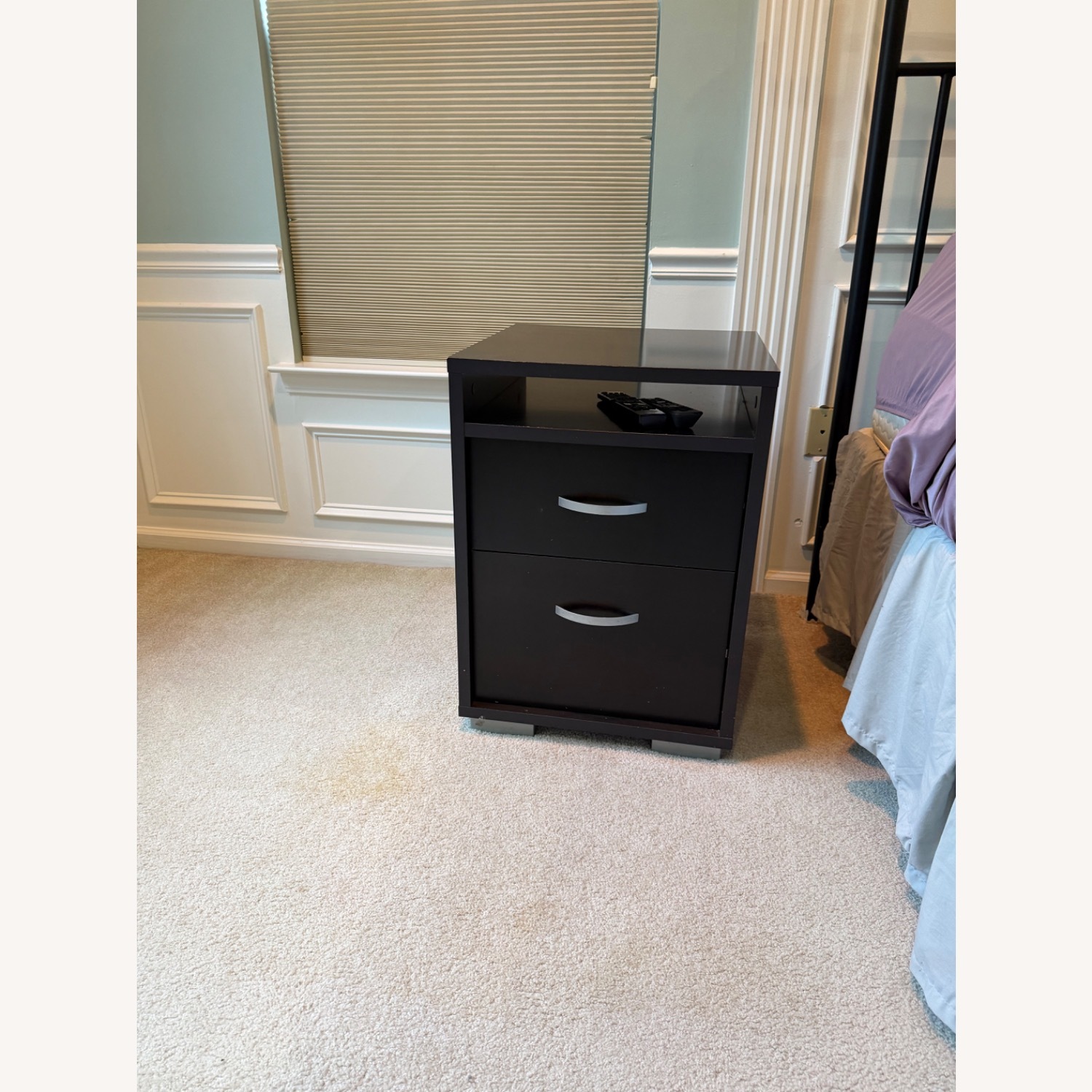 Dark wood Nightstands - image-2