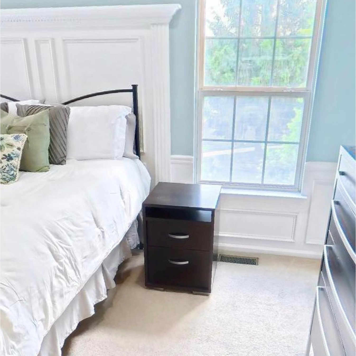 Dark wood Nightstands - image-3