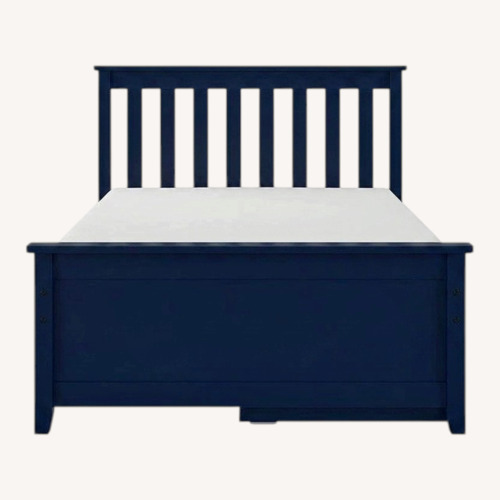 Used Max & Lily Twin Bed with Storage Drawers for sale on AptDeco