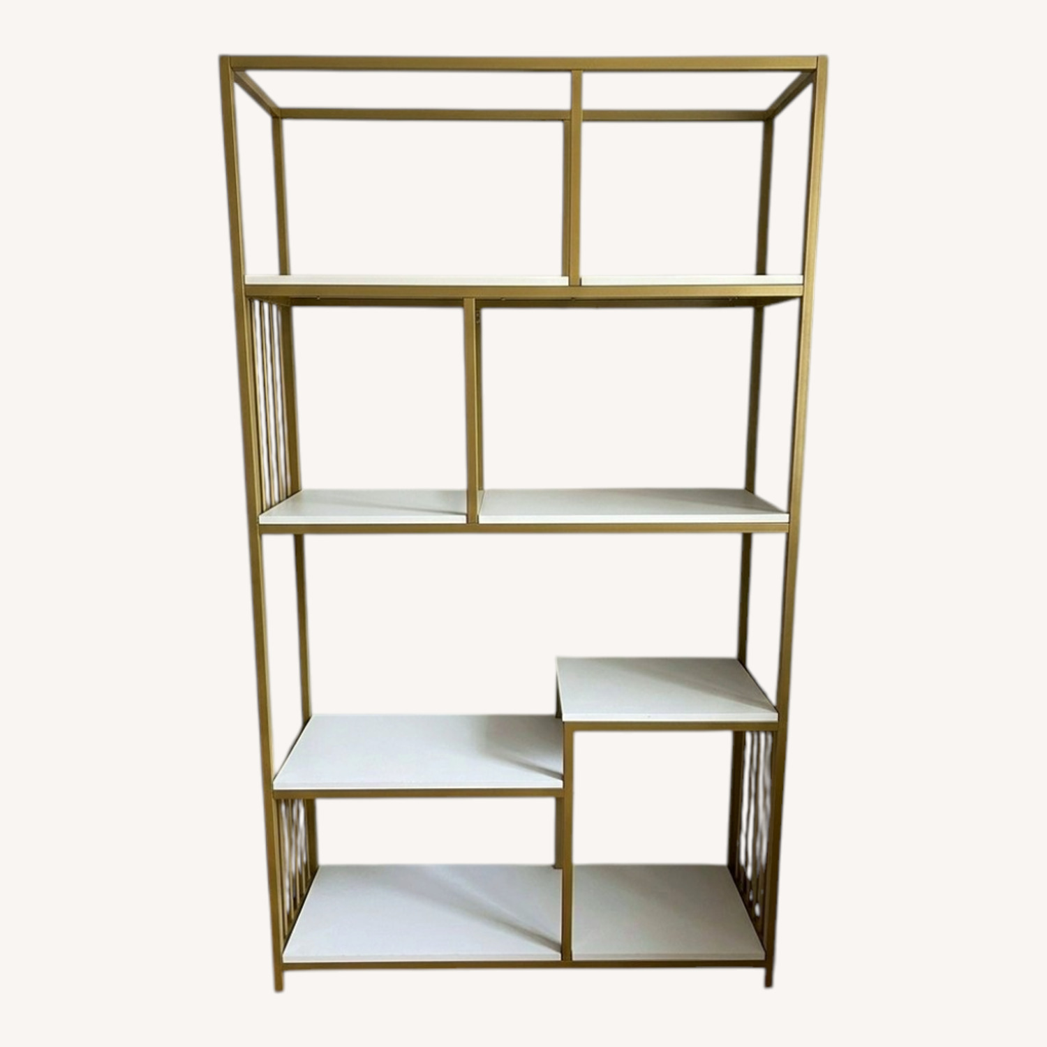 Gold Tone Bookshelf - image-0