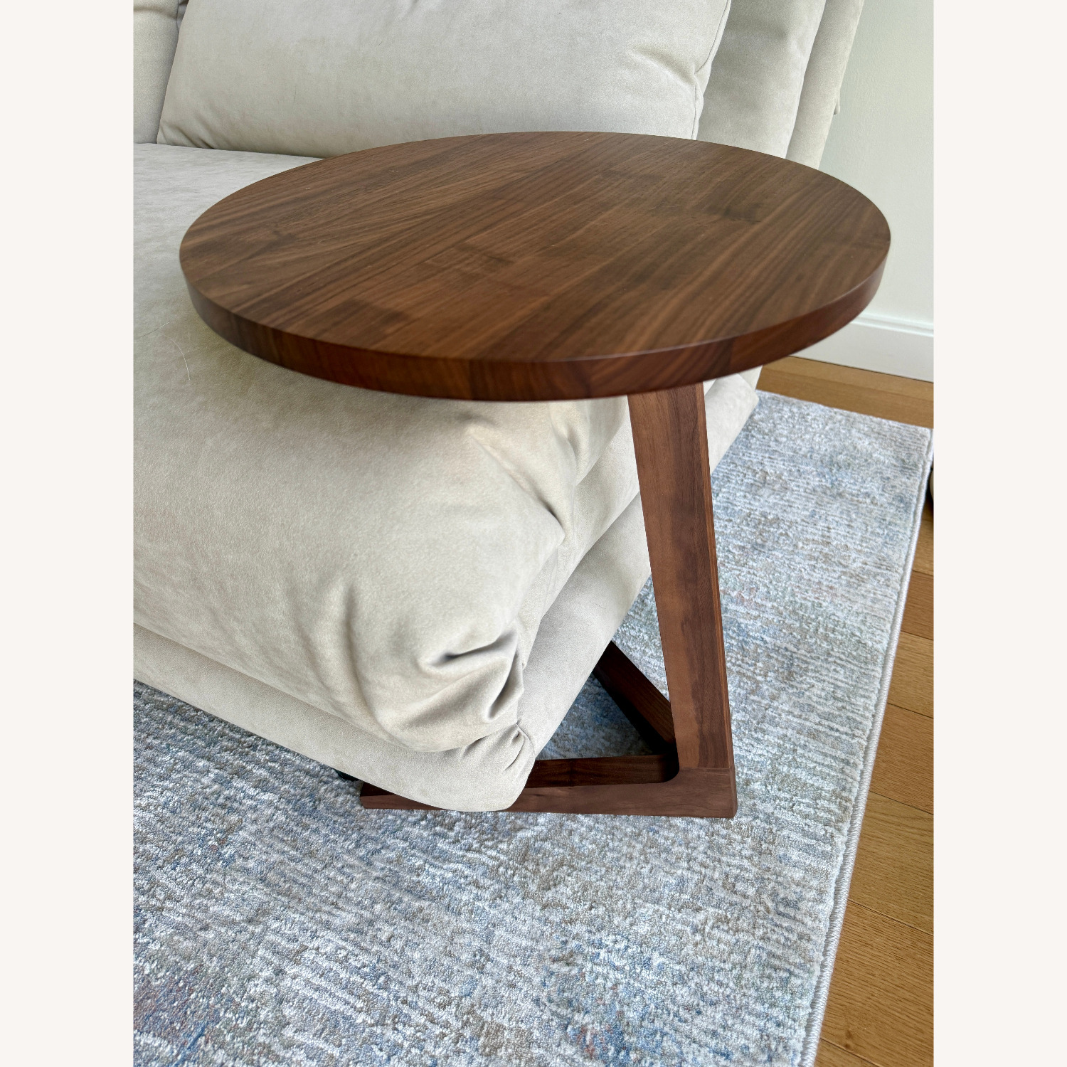 Case Furniture Cross Solid Walnut Side Table - image-4