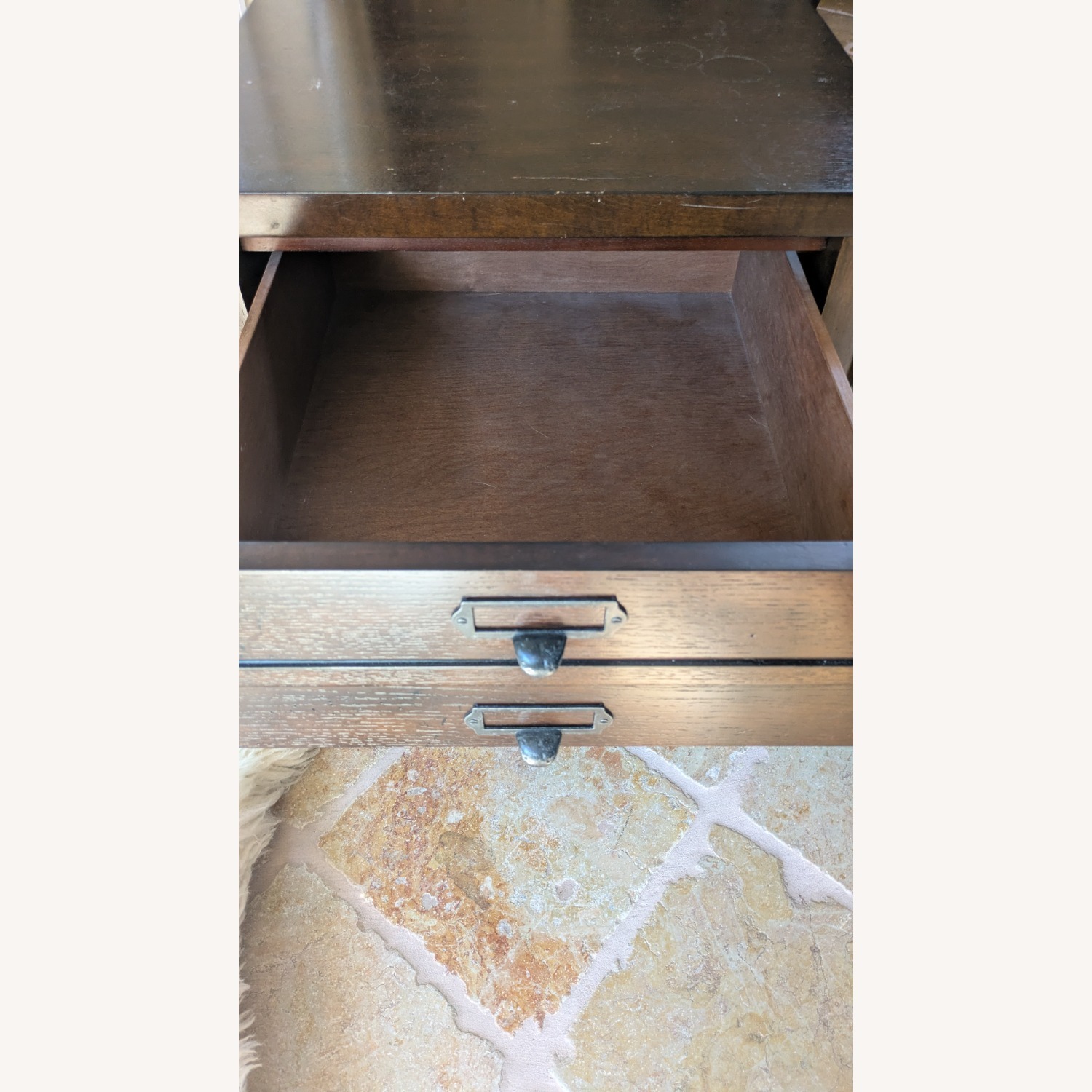 Antique Library Card Catalog Side Tables - image-3