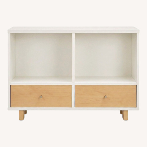 Used Room & Board Moda White Wool Bookcase for sale on AptDeco