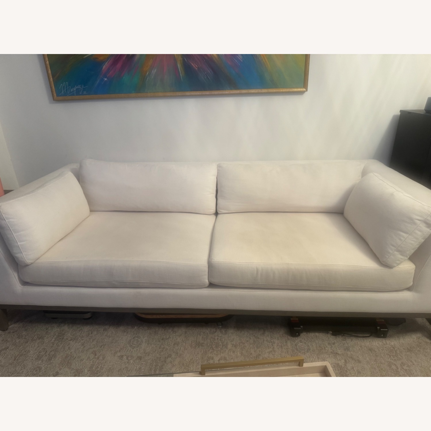 Restoration Hardware Italia Taper Sofa - image-2