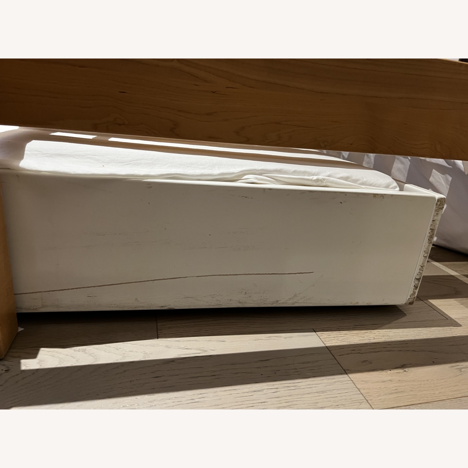 Room & Board Pogo White Wood Twin Bed - image-7