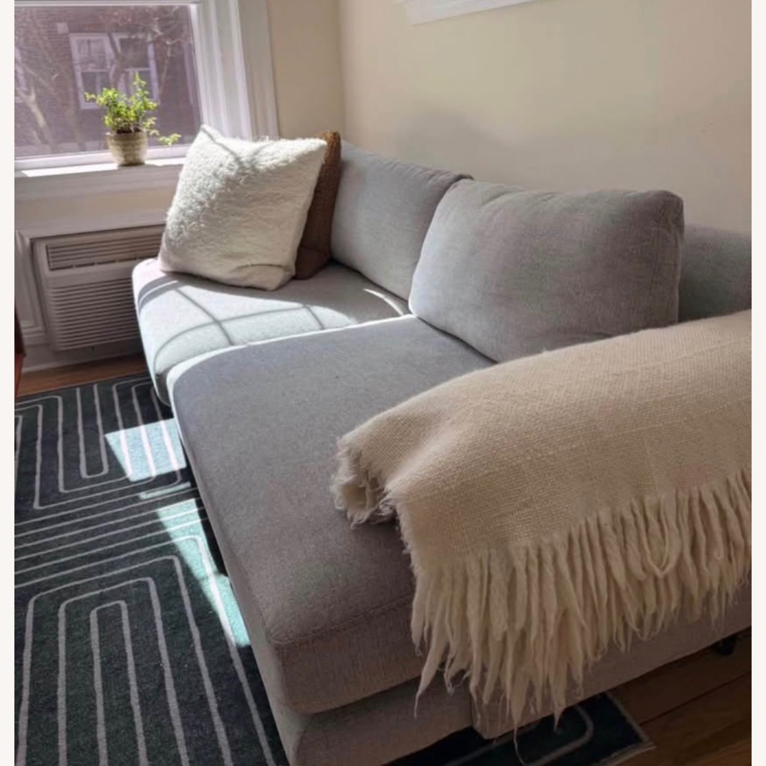 Burrow Light Gray 2 Piece Sectional - image-3