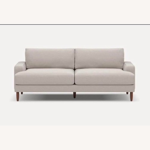 Used Burrow Light Gray 2 Piece Sectional for sale on AptDeco