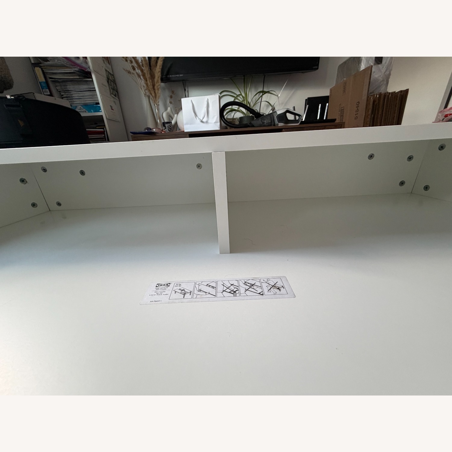 IKEA Trulstorp White Coffee Table - image-4