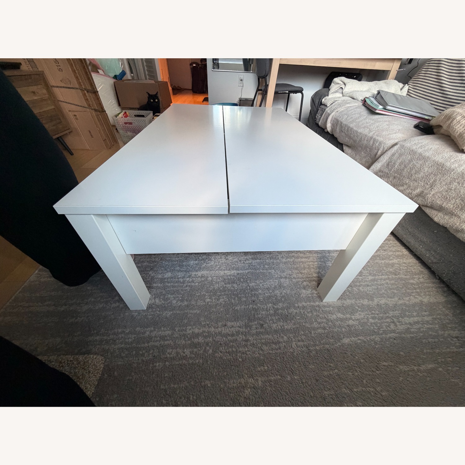 IKEA Trulstorp White Coffee Table - image-3