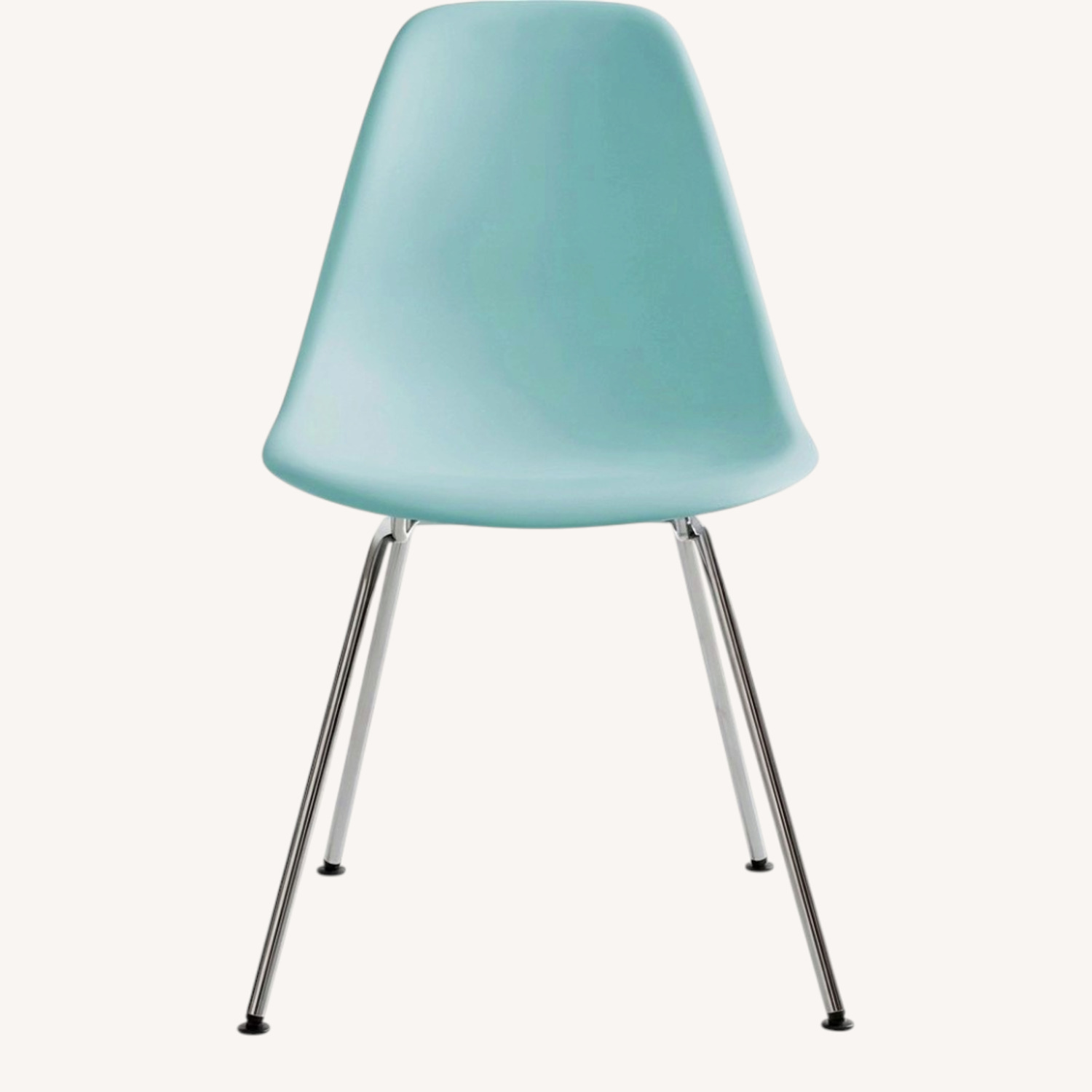 Eames Office Dining Blue Plastic Dining Chairs - image-0