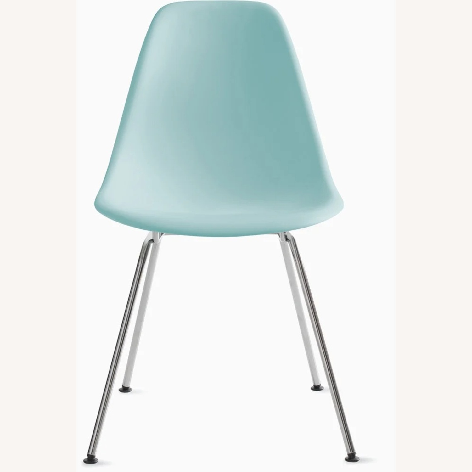 Eames Office Dining Blue Plastic Dining Chairs - image-4