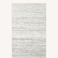 Wayfair Light Gray Boucle Area Rug 5.1' x 7.5'