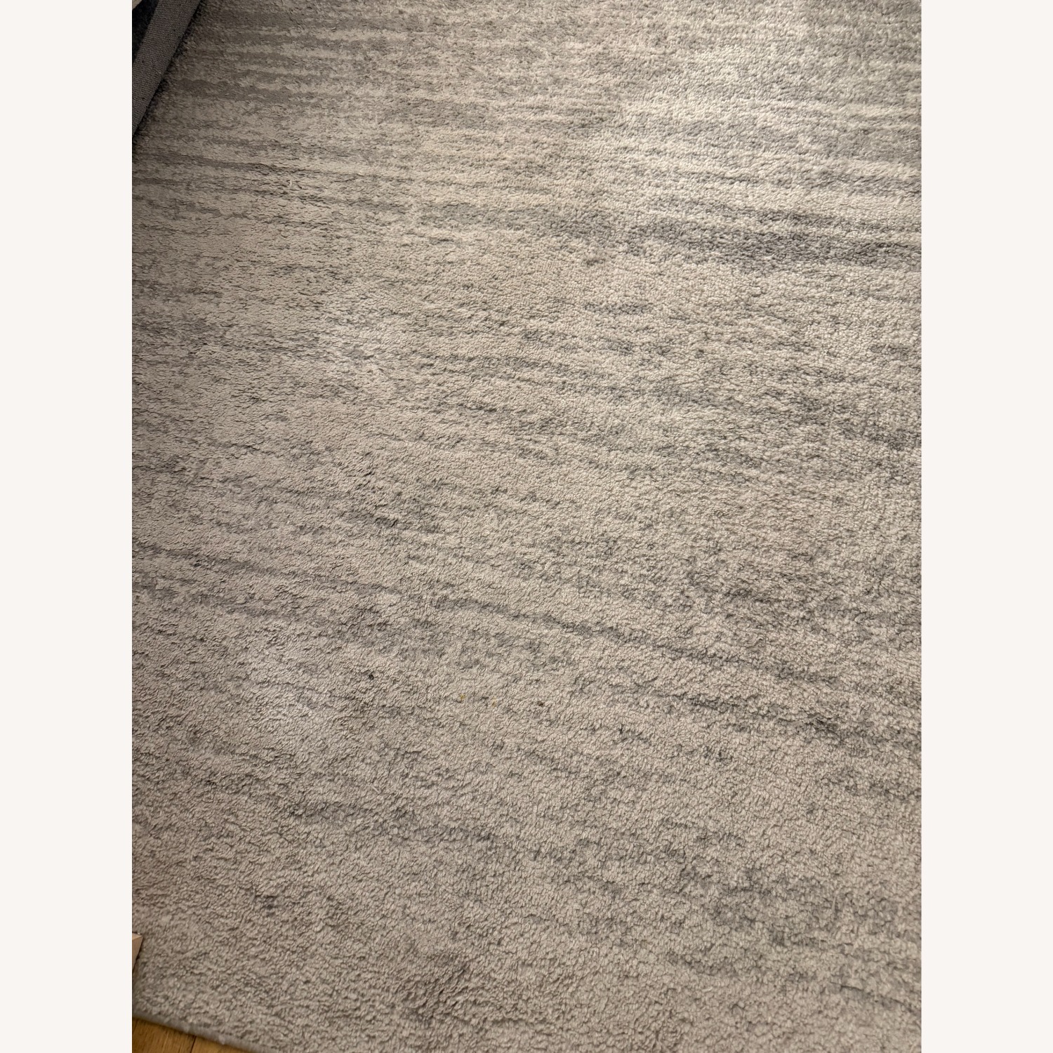 Wayfair Light Gray Boucle Area Rug 5.1' x 7.5' - image-3